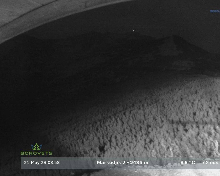 Borovets ski resort - Markudjik ski runs webcam